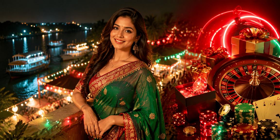 খুলনায় স্পোর্টস বেটিং — লাল সবুজ থিমে উত্তেজনাপূর্ণ মুহূর্ত